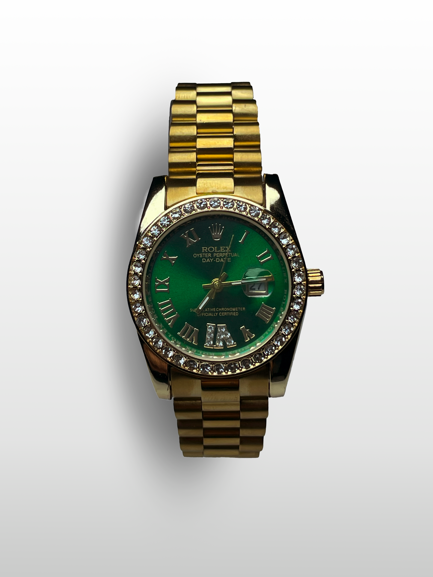 ROLEX DIAMOND GREEN DIAL