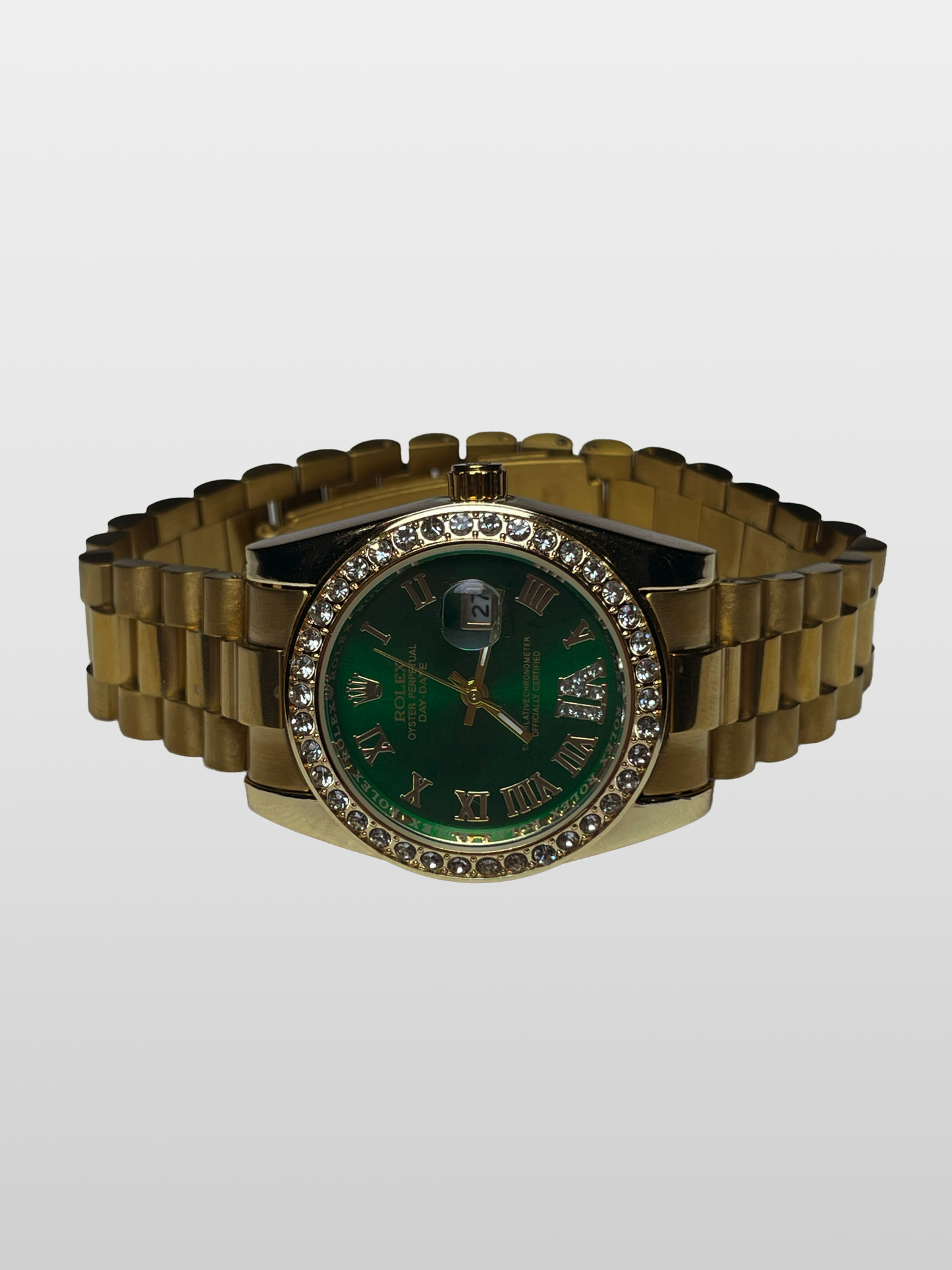 ROLEX DIAMOND GREEN DIAL