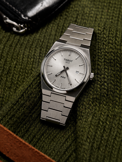 Tissot PRX Champagne Sunburst
