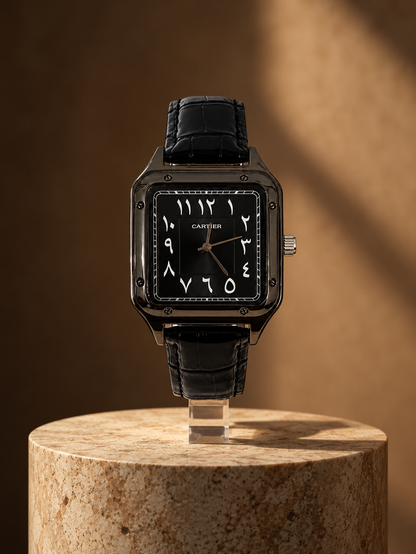 Cartier Santos Black PVD
