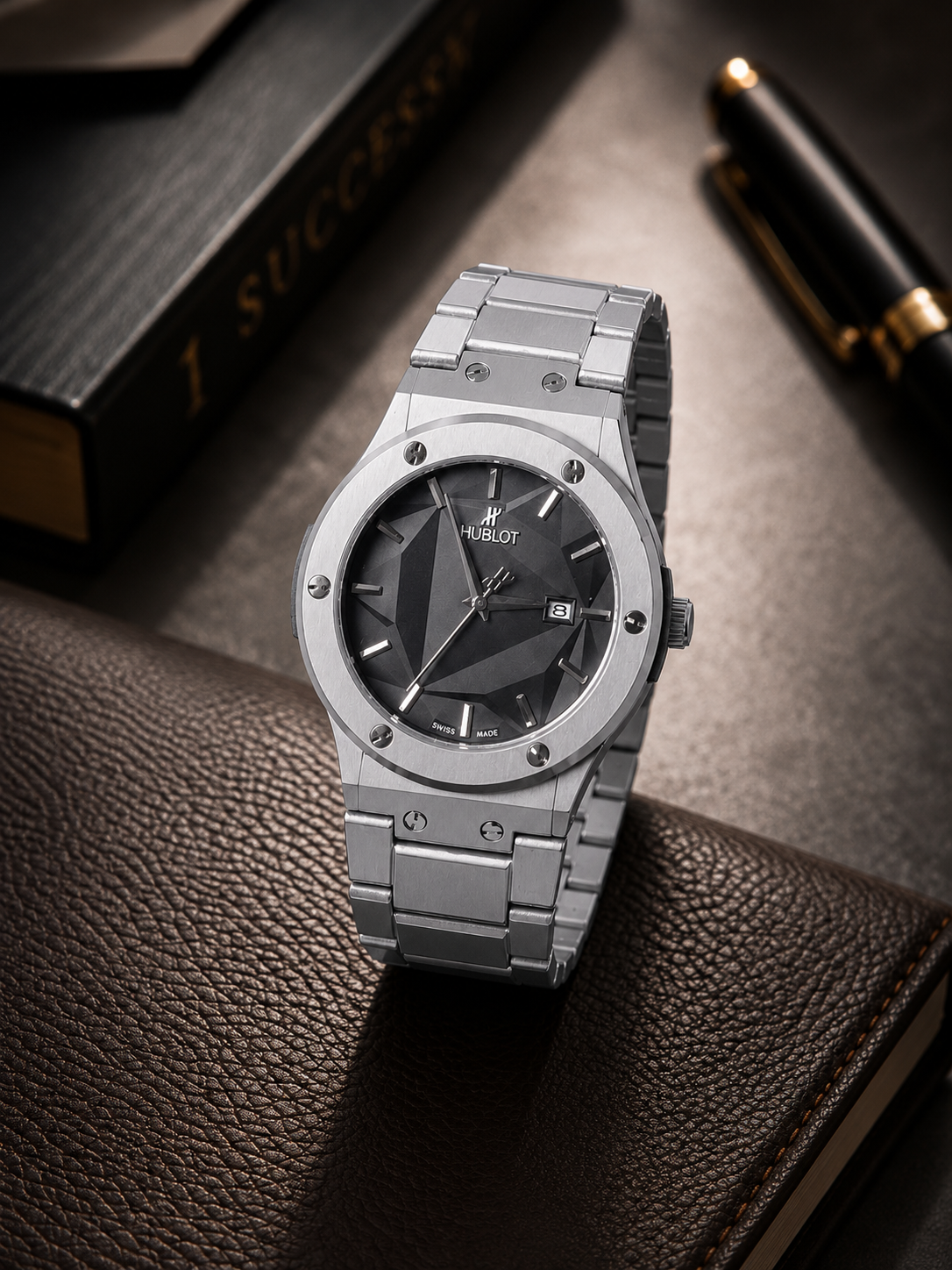 Hublot Diamond Cut (Semi Automatic)