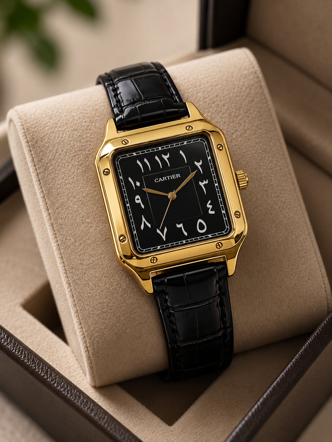 Cartier Santos Gold