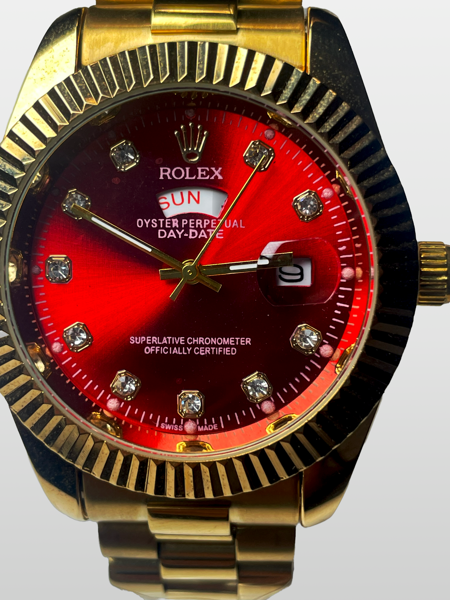 ROLEX RED DIAL