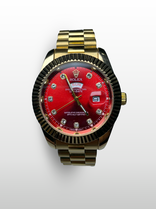 ROLEX RED DIAL