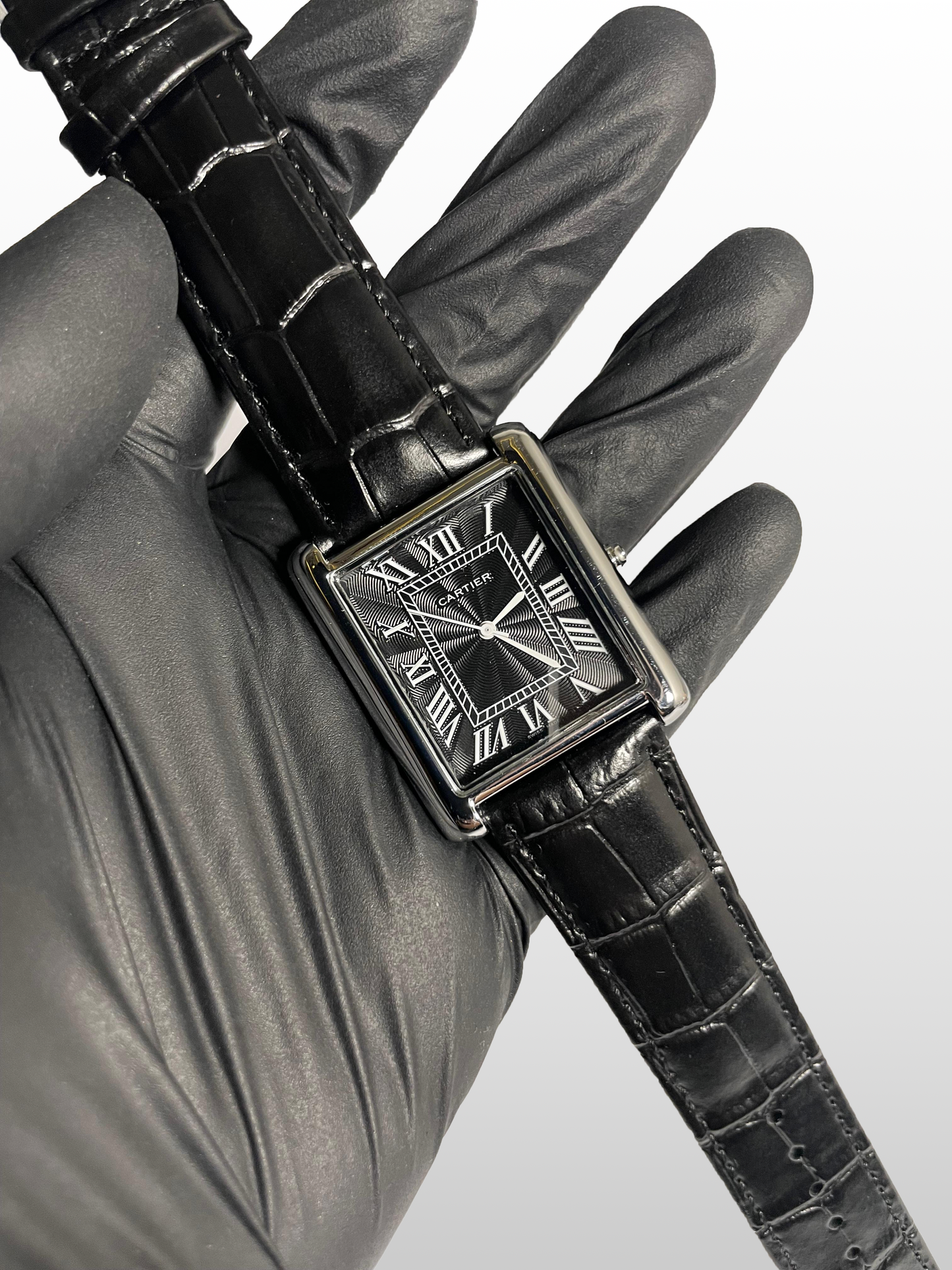 Cartier Tank Black Dial