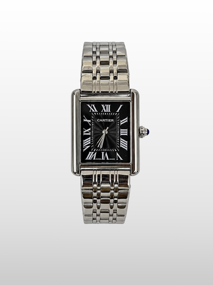 Cartier Tank Black Dial