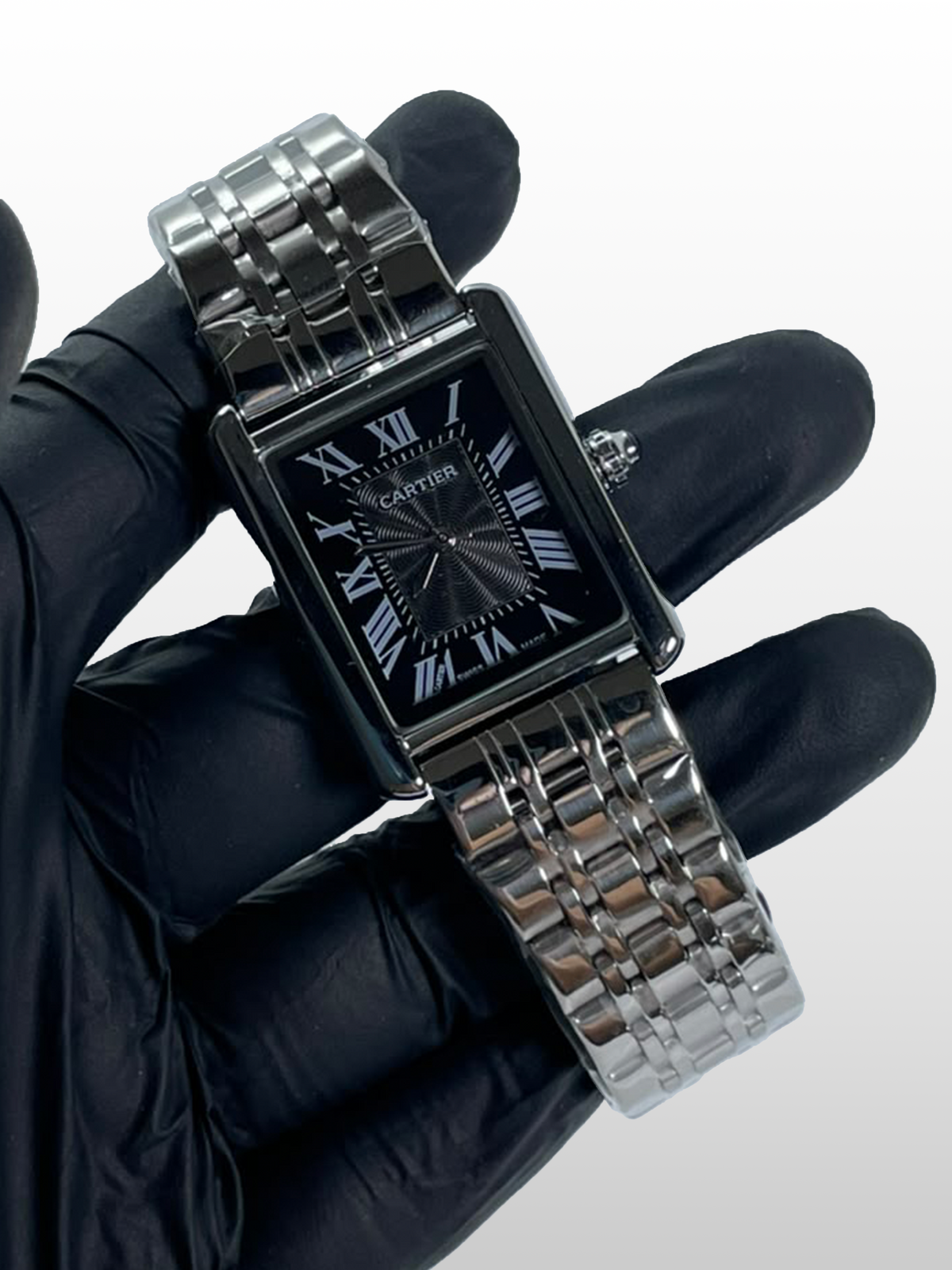Cartier Tank Black Dial