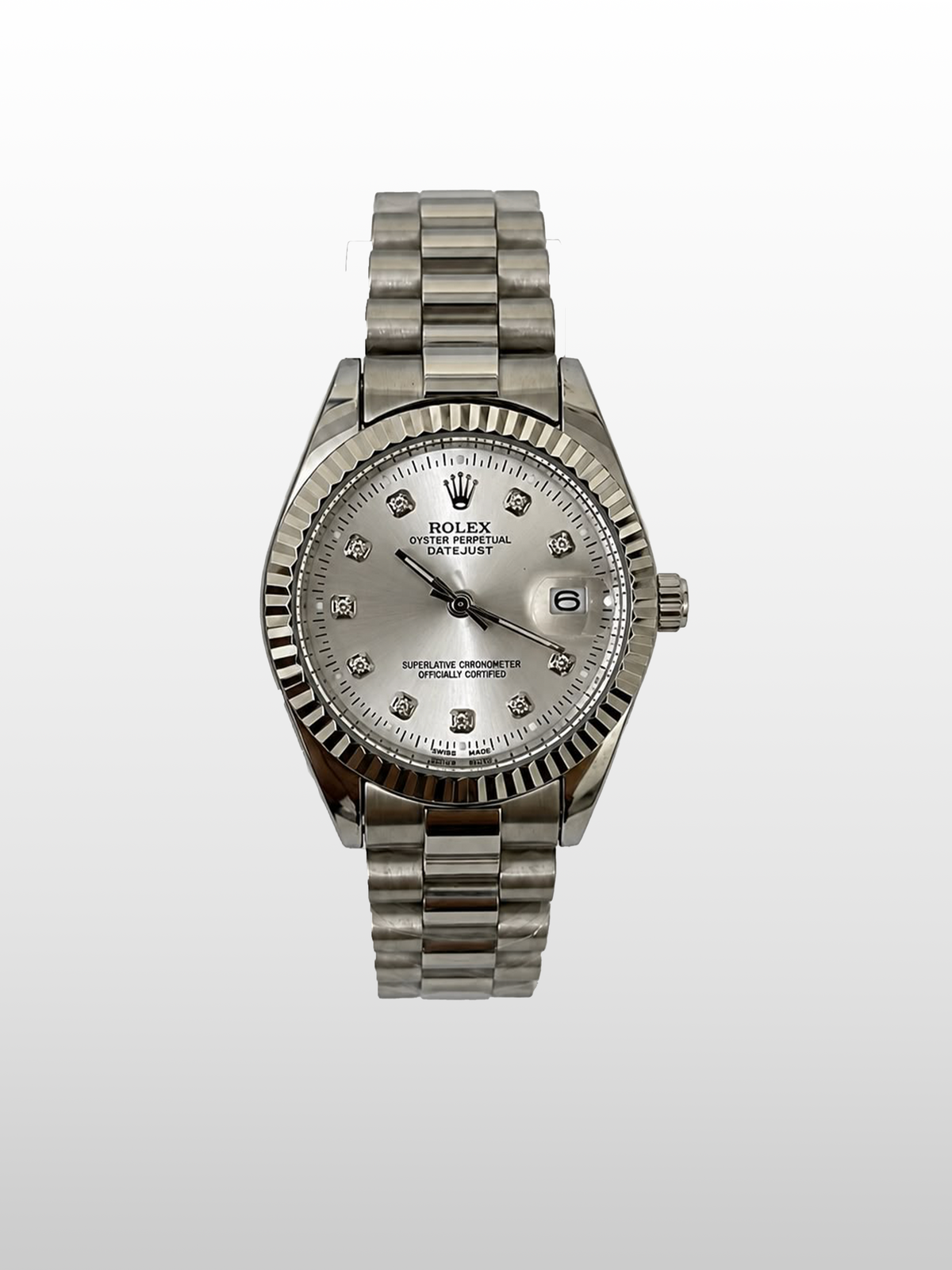 Rolex Datejust Silver Dial