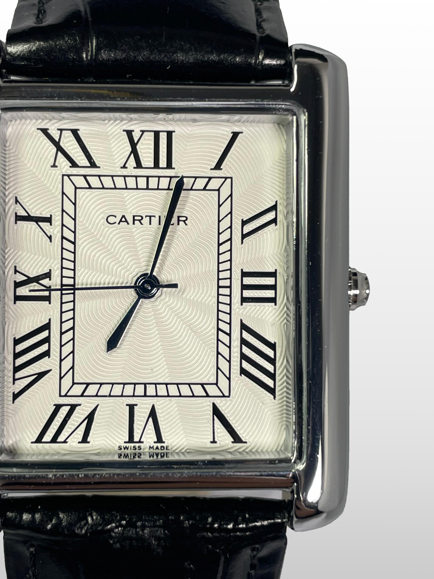 Cartier Tank Black Strap