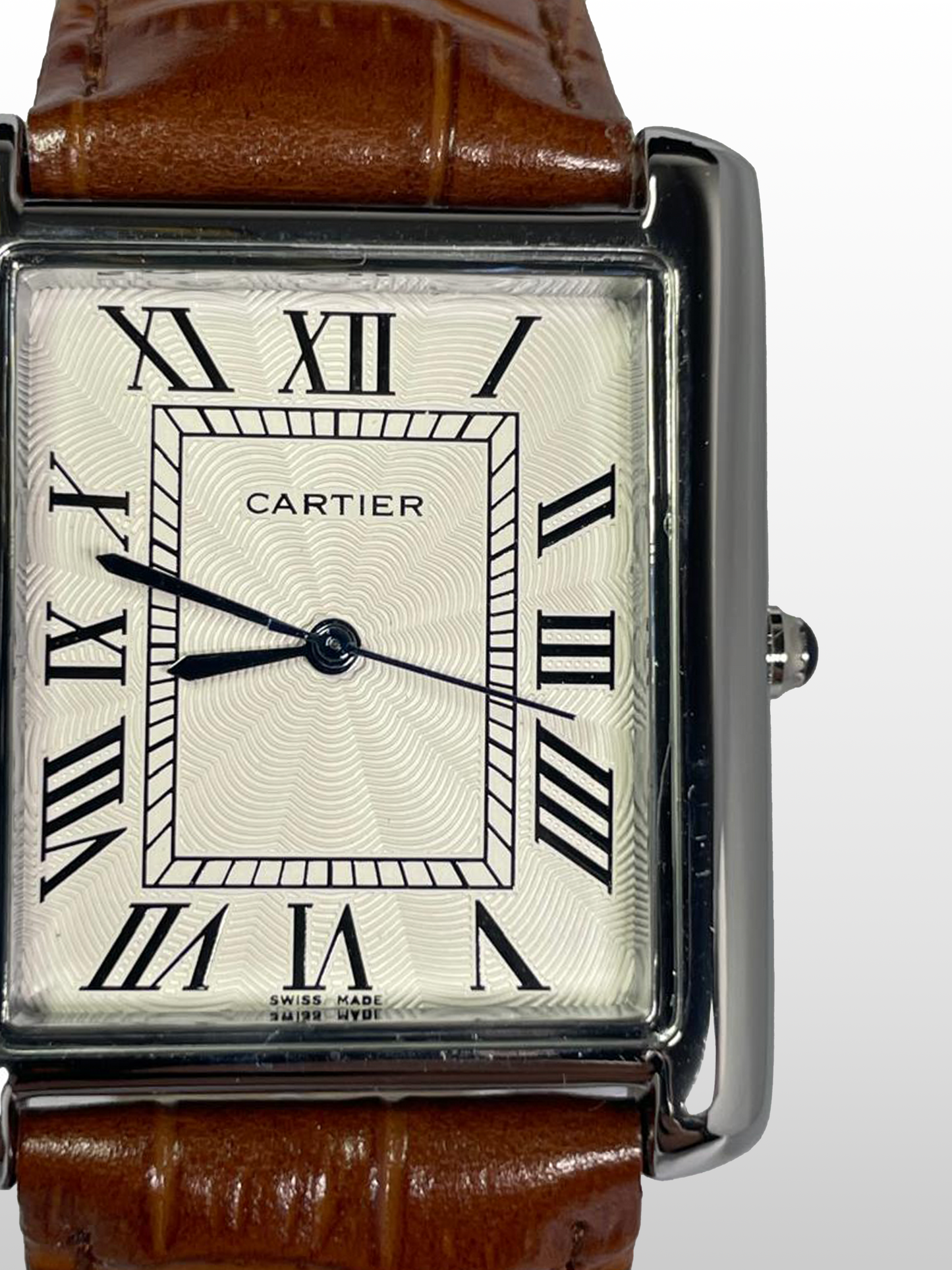 Cartier Tank Brown Strap