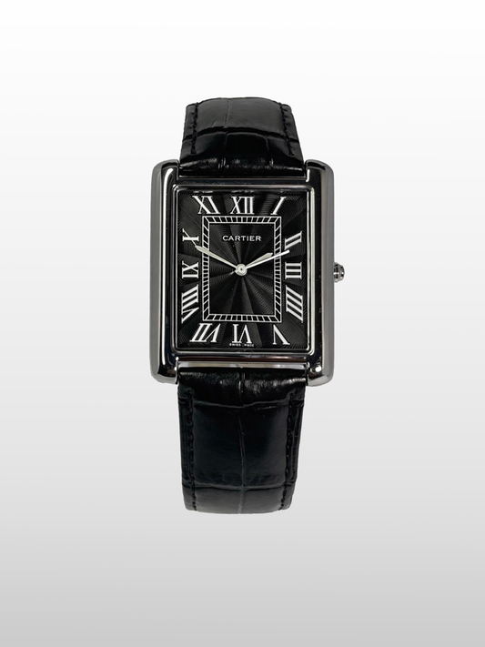 Cartier Tank Black Dial