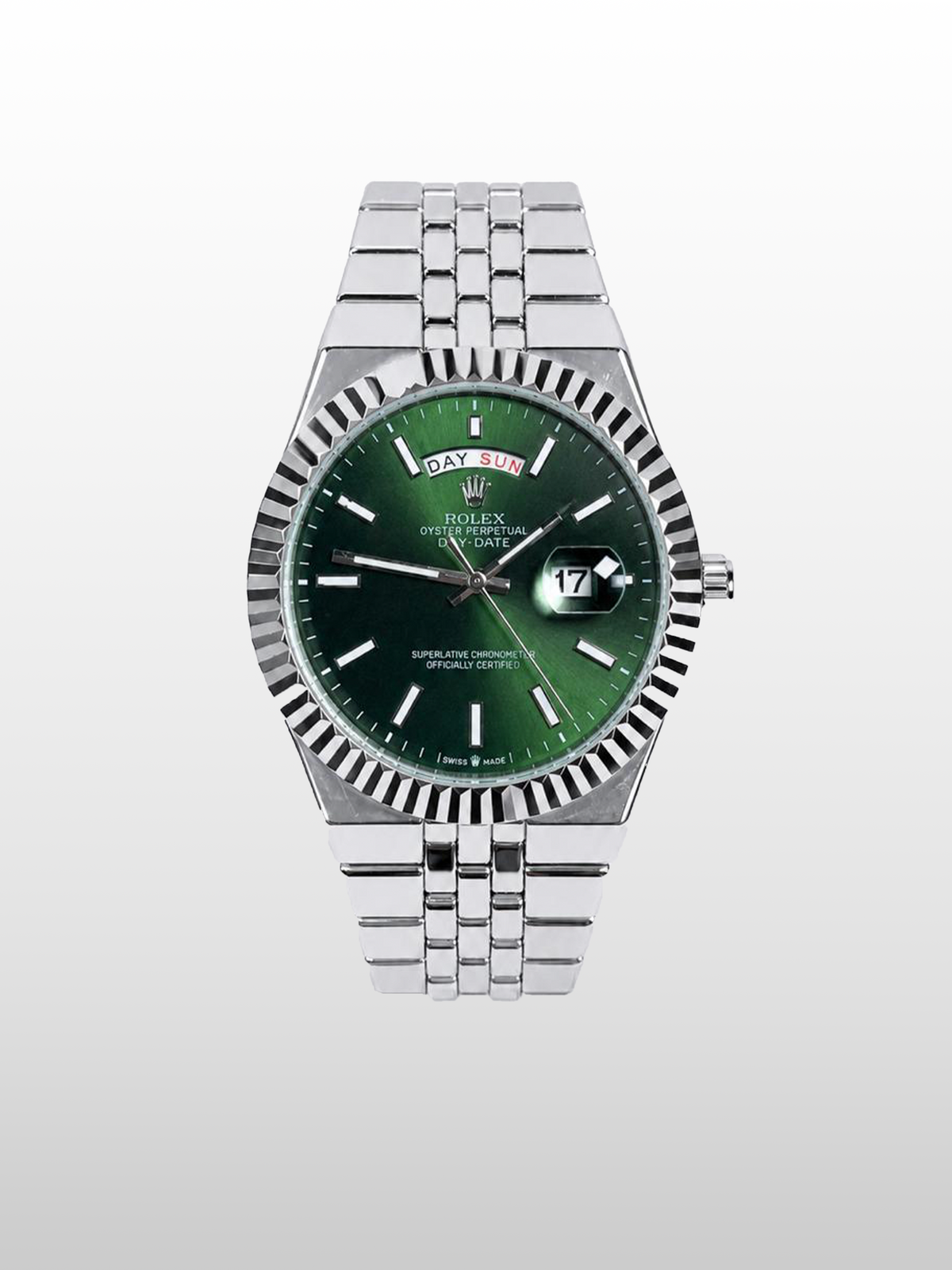 Rolex Land-Dweller Day-Date Olive Green