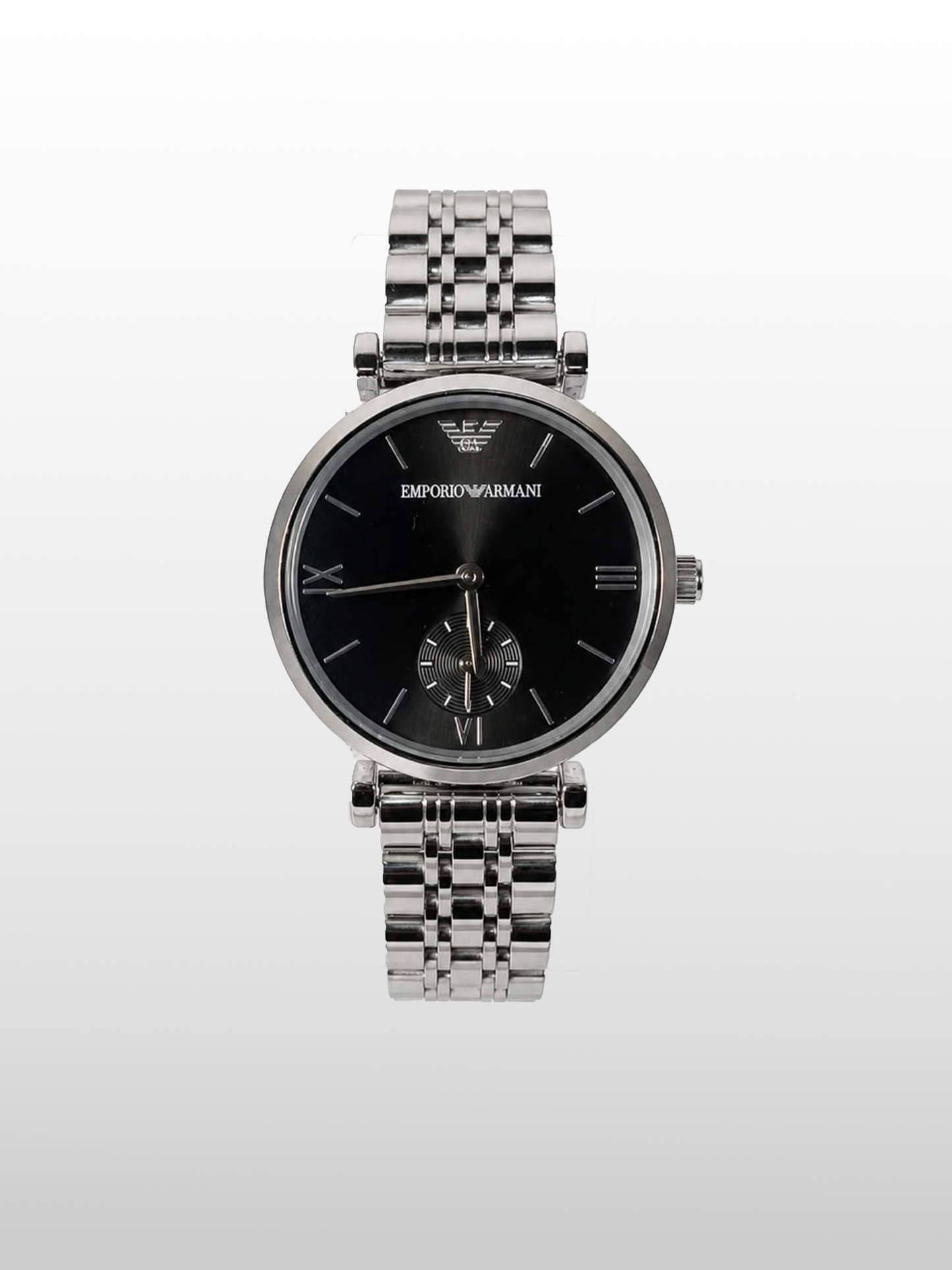 Emporio Armani Midnight Black|Water Resistant|Stainless Steel