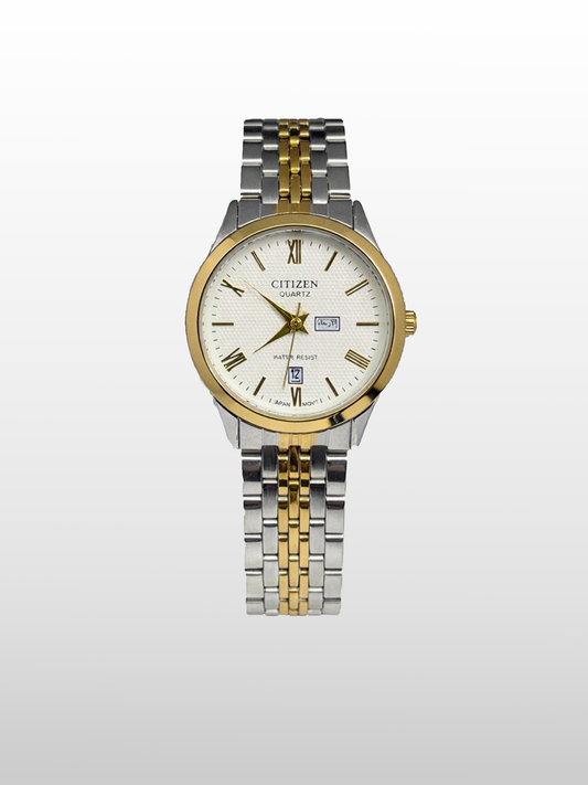 Citizen TwoTone White Dial