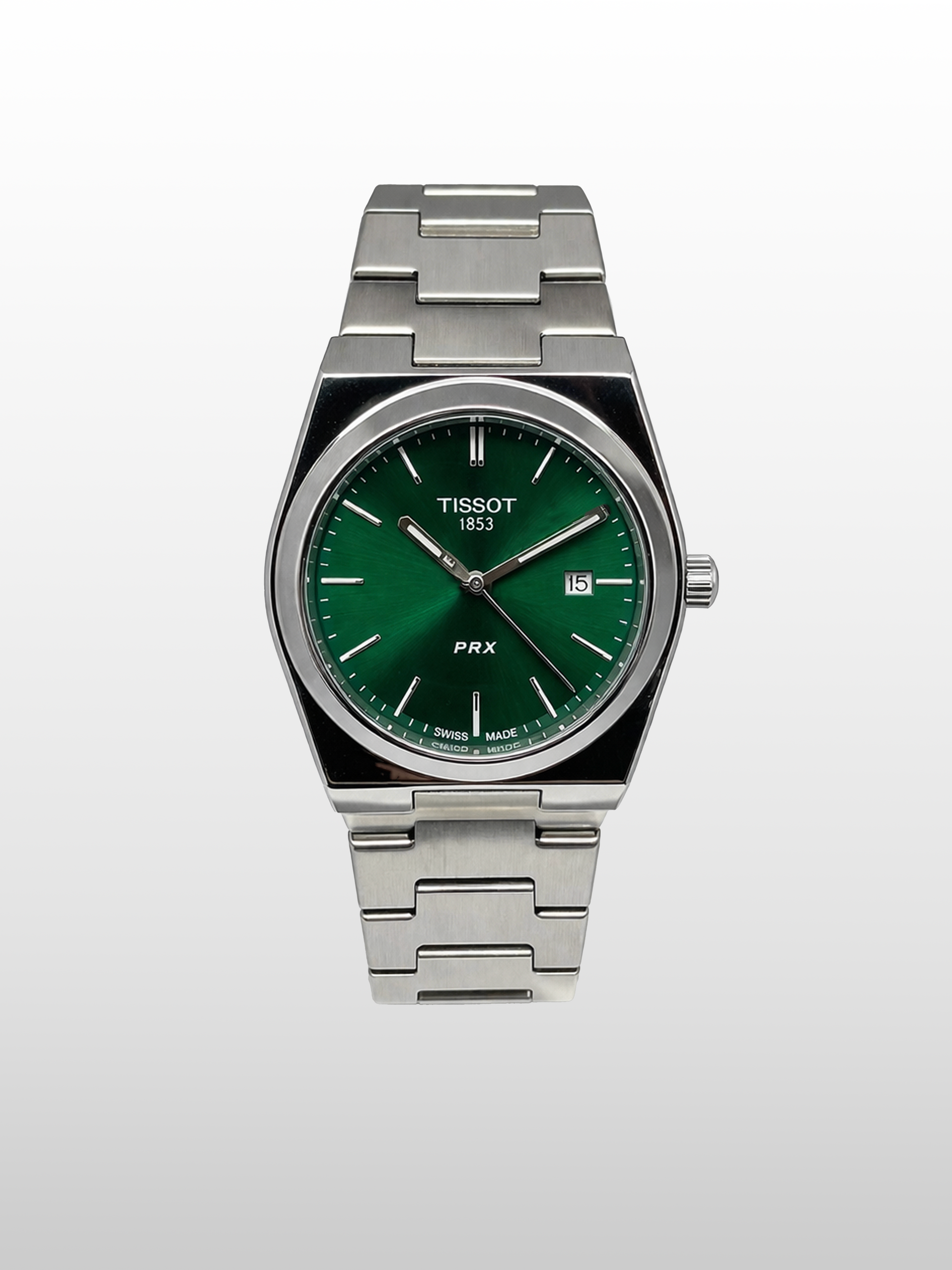 Tissot PRX Emerald Green| Water Resistant| Sapphire Crystal