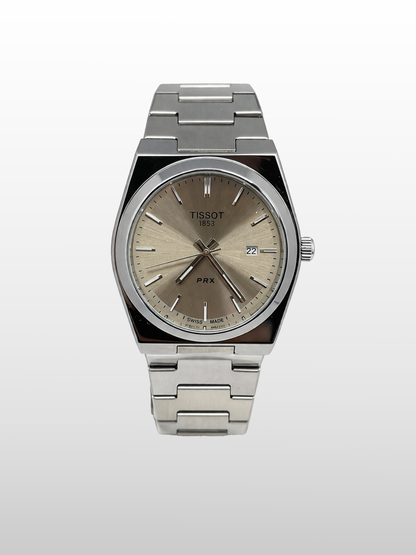 Tissot PRX Champagne Sunburst