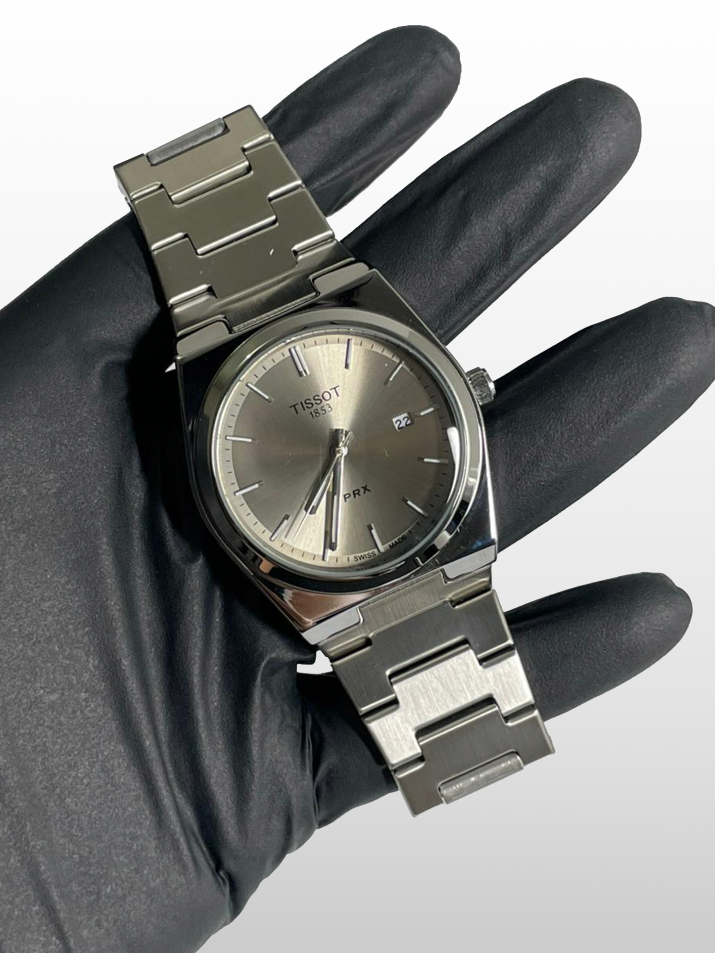 Tissot PRX Champagne Sunburst| Water Resistant| Sapphire Crystal|   Stainless Steel