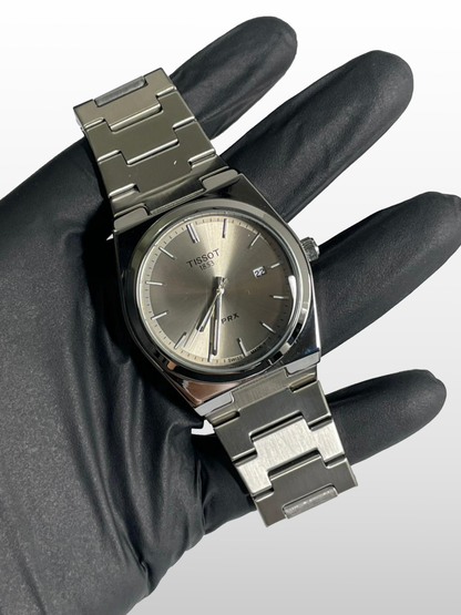 Tissot PRX Champagne Sunburst