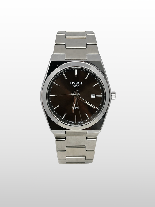 Tissot PRX Sunburst Black| Water Resistant| Sapphire Crystal|   Stainless Steel