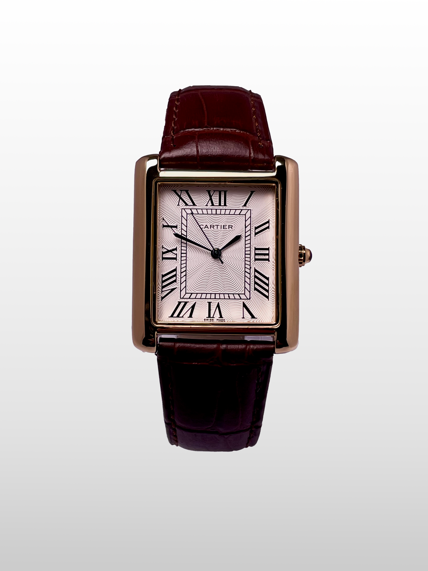 Cartier Tank Brown Strap