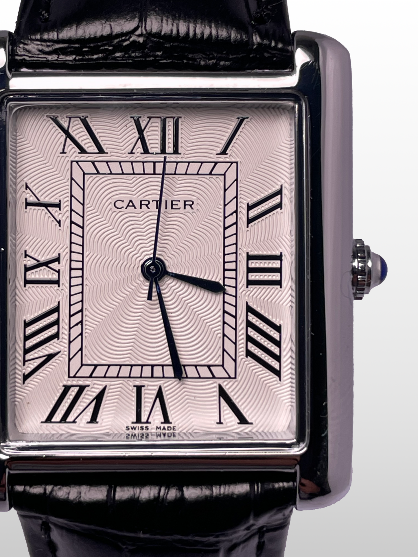 Cartier Tank Black Strap