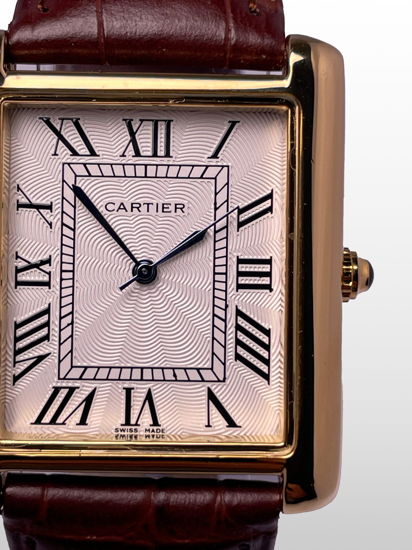 Cartier Tank Brown Strap