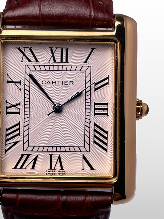 Cartier Tank Brown Strap