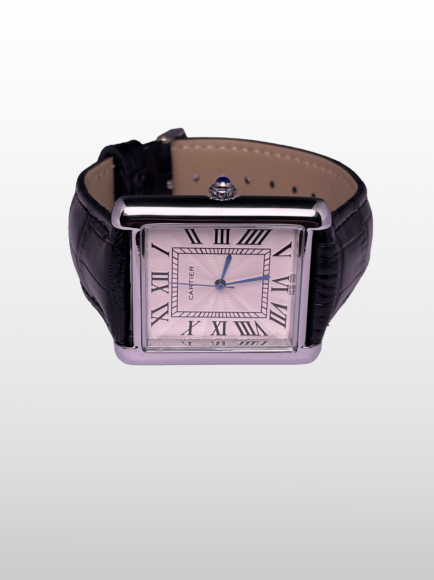 Cartier Tank Black Strap