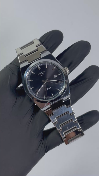 Tissot PRX Black Sunburst (Semi Auto)