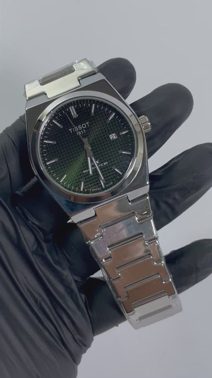 Tissot PRX Powermatic Black-Green Gradient Dial
