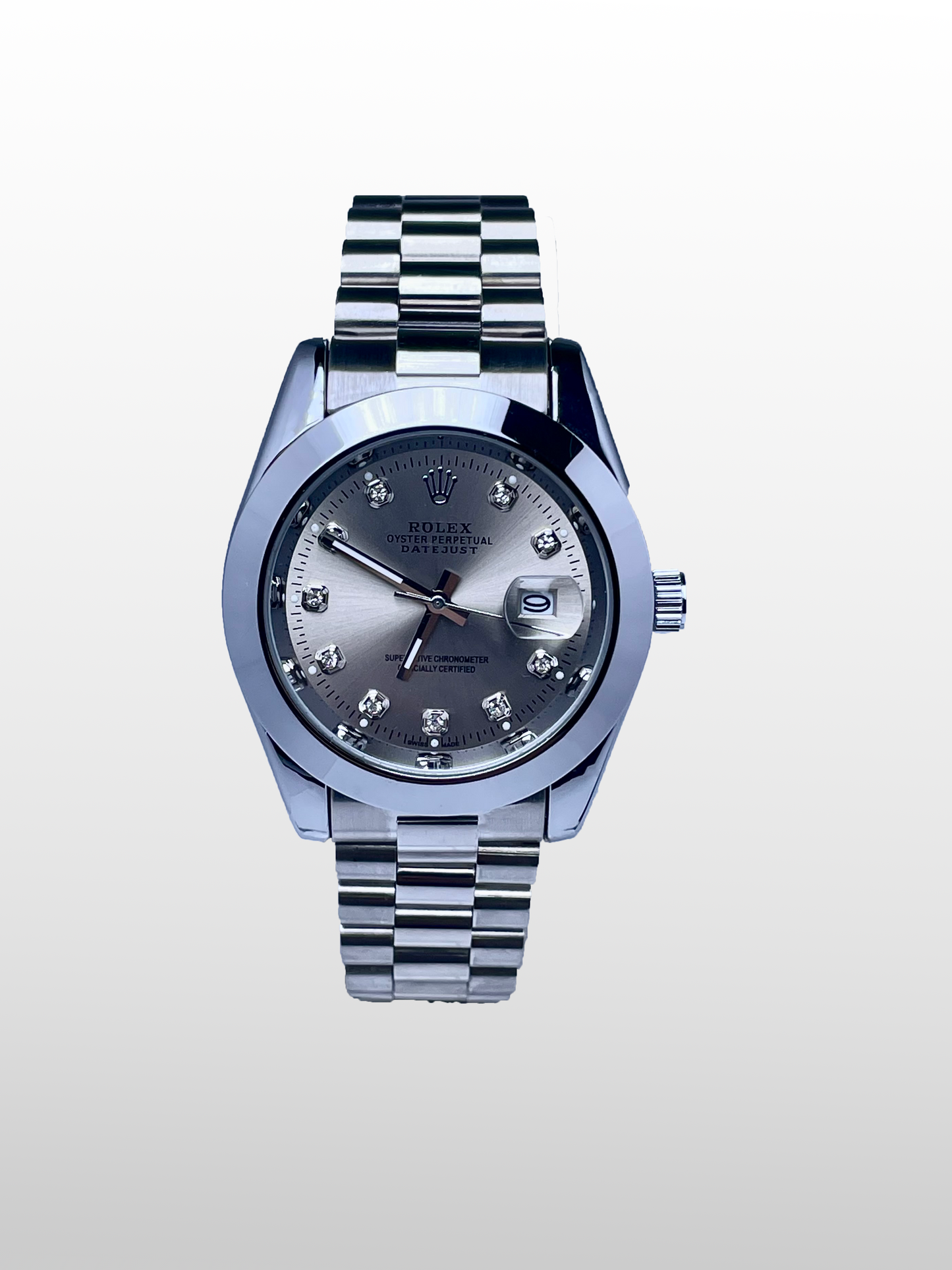 Rolex Champagne Grey