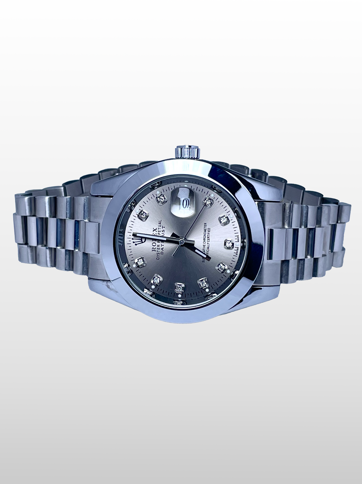 Rolex Champagne Grey