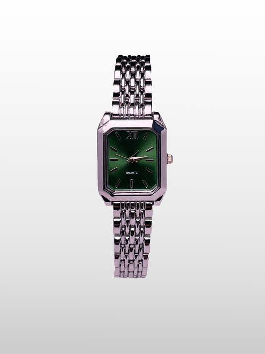 Green Square Ladies Watch