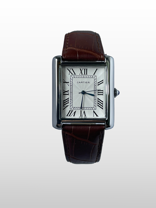 Cartier Tank Brown Strap